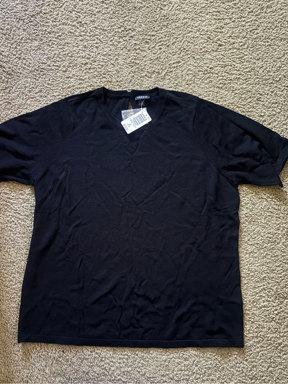 NWT Torrid Black Shirt